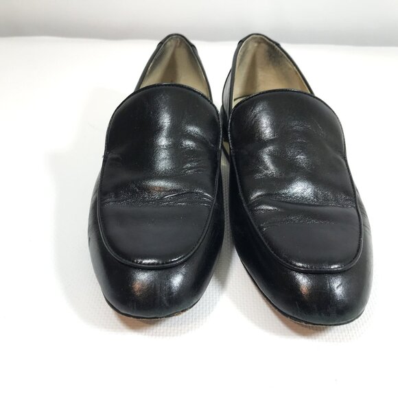 Louise et Cie Black Leather Loafers Women Sz 7, EU Sz 37 - Picture 2 of 12